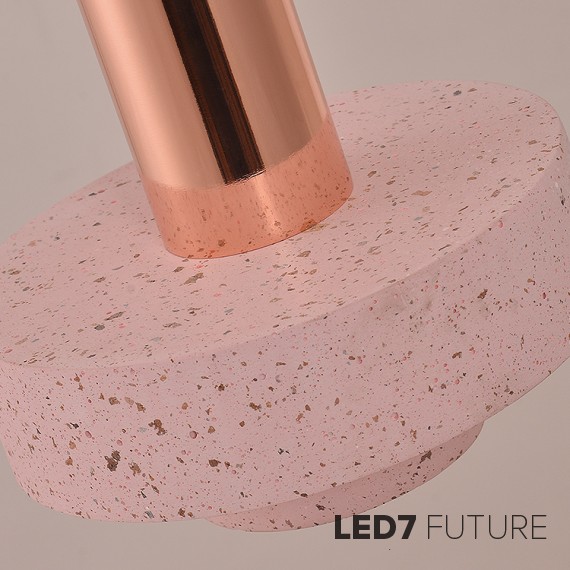 Loft Industry Modern - Terrazzo Cooper Pendant